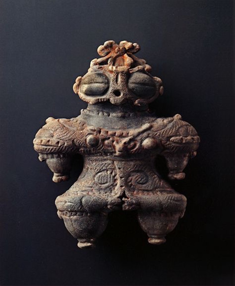 Japanese dogu, clay figure typical of Jomon culture