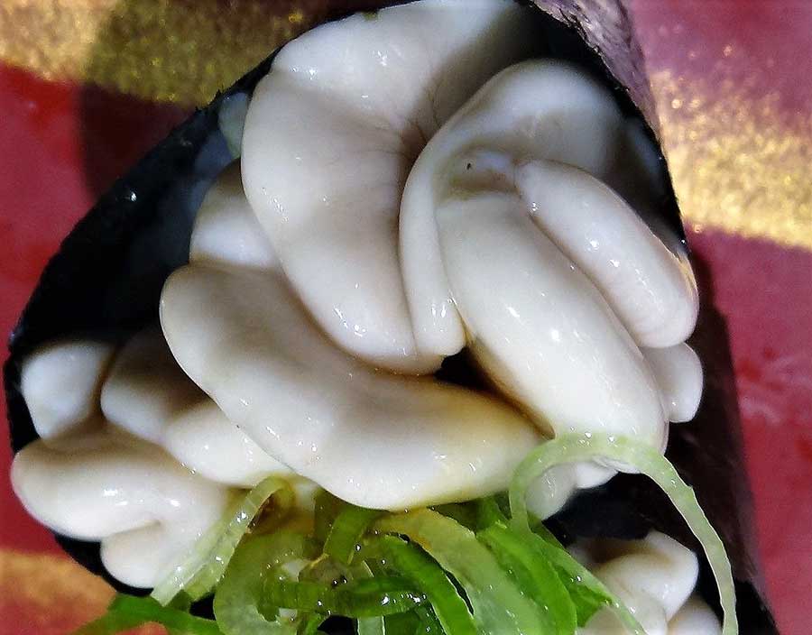 Japanese disgusting food: shirako, fish sperm