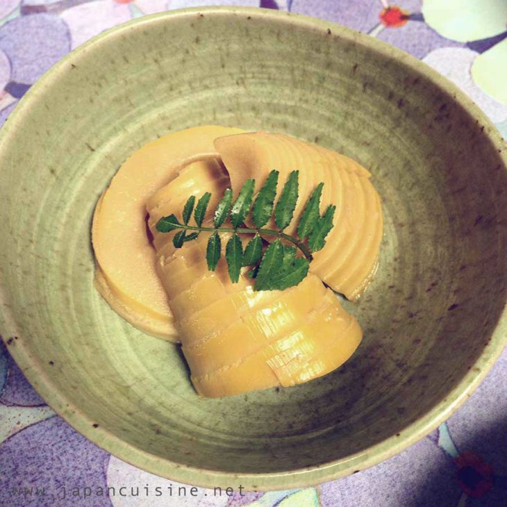 japanese style bamboo shoots